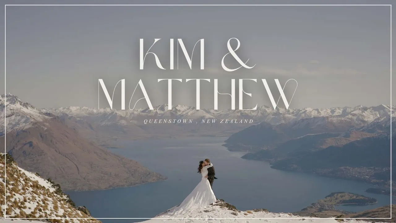 Queenstown New Zealand Elopement Wedding Photographer - A breathtaking Queenstown Heli Wedding at the Remarkables featuring Kim & Matthew.